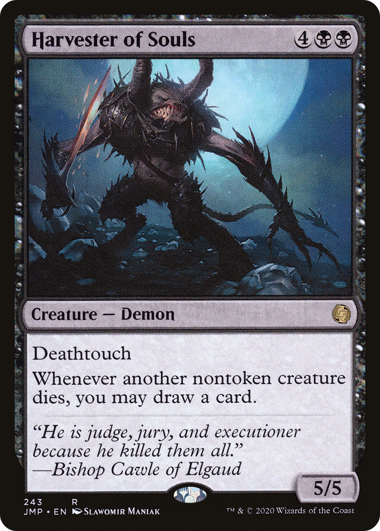 Harvester of Souls (JMP-243) - Jumpstart - Premium MTG Single from Wizards of the Coast - Just $0.55! Shop now at Game Crave Tournament Store