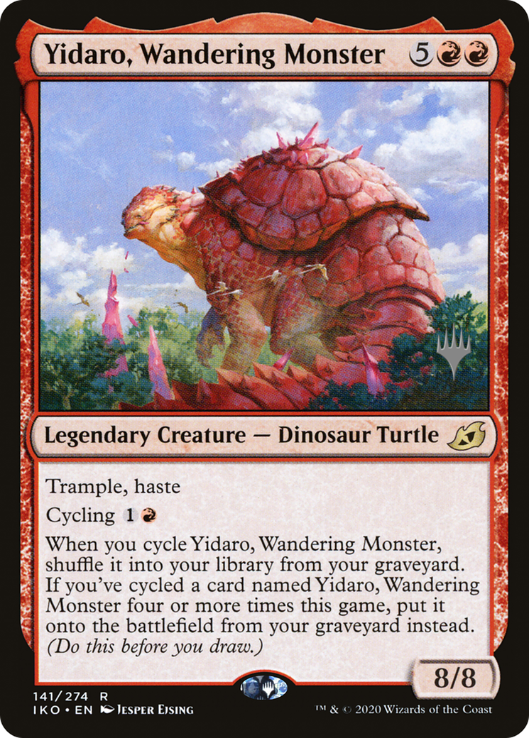 Yidaro, Wandering Monster (PIKO-141P) - Ikoria: Lair of Behemoths Promos Foil - Premium MTG Single from Wizards of the Coast - Just $0.17! Shop now at Game Crave Tournament Store