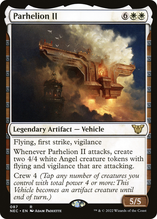 Parhelion II (NEC-087) - Neon Dynasty Commander - Premium MTG Single from Wizards of the Coast - Just $0.74! Shop now at Game Crave Tournament Store