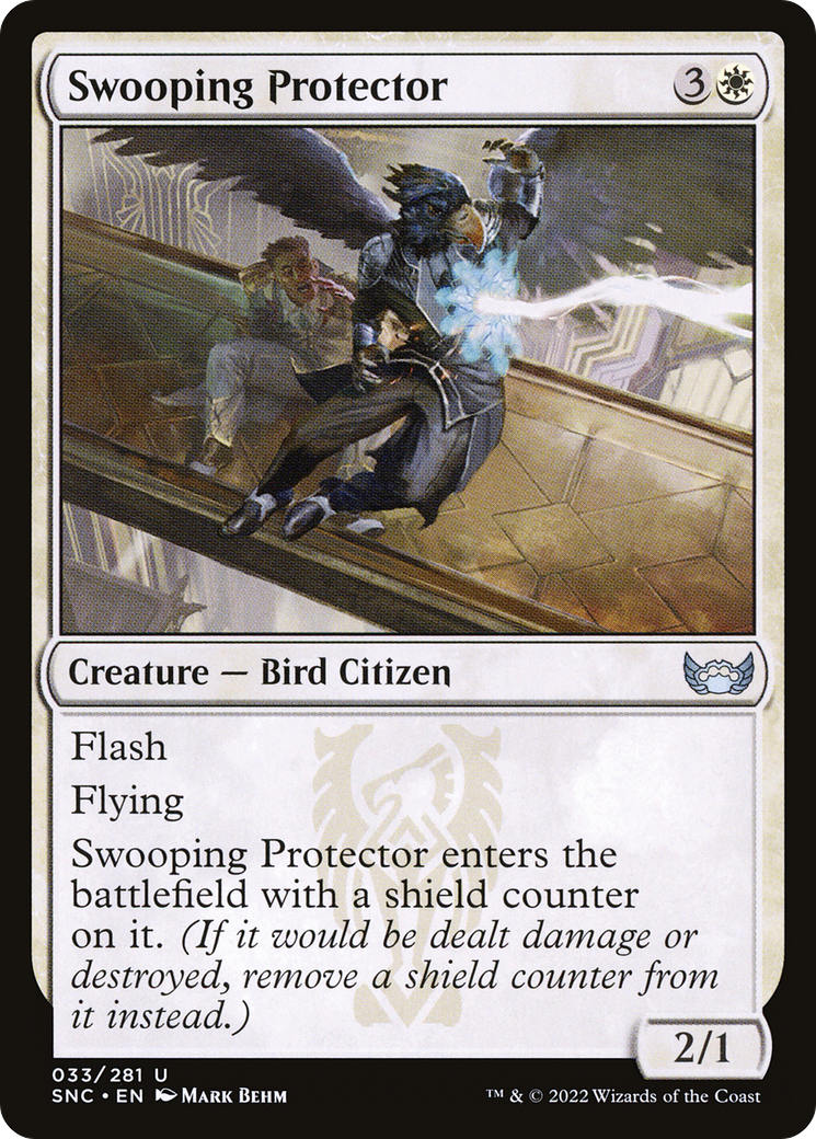 Swooping Protector (SNC-033) - Streets of New Capenna - Premium MTG Single from Wizards of the Coast - Just $0.08! Shop now at Game Crave Tournament Store