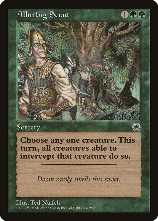 Alluring Scent (POR-157) - Portal - Premium MTG Single from Wizards of the Coast - Just $2.34! Shop now at Game Crave Tournament Store