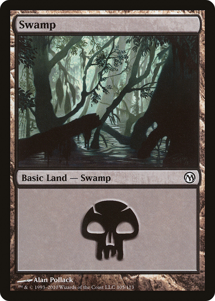 Swamp (DPA-105) - Duels of the Planeswalkers - Premium MTG Single from Wizards of the Coast - Just $0.25! Shop now at Game Crave Tournament Store