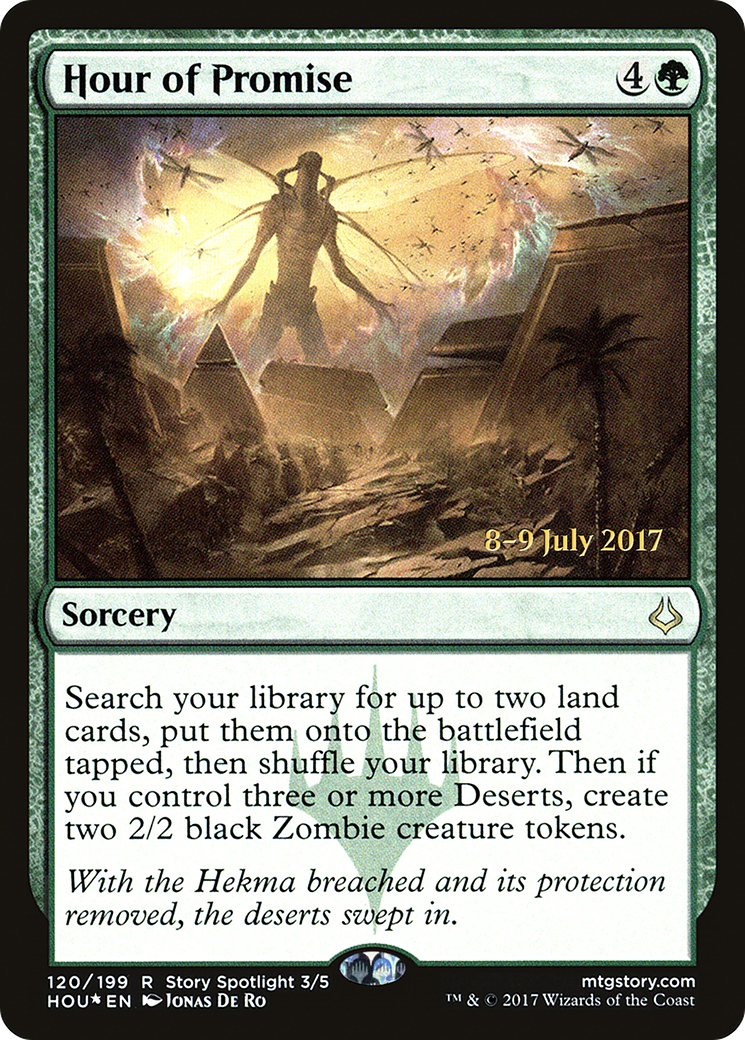 Hour of Promise (PHOU-120S) - Hour of Devastation Promos Foil - Premium MTG Single from Wizards of the Coast - Just $2.61! Shop now at Game Crave Tournament Store