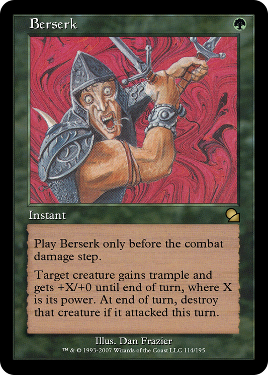 Berserk (ME1-114) - Masters Edition - Premium MTG Single from Wizards of the Coast - Just $0! Shop now at Game Crave Tournament Store