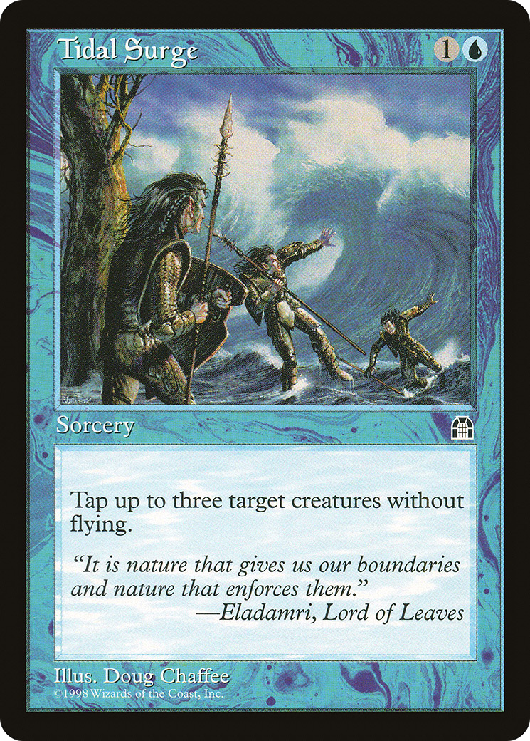 Tidal Surge (STH-046) - Stronghold - Premium MTG Single from Wizards of the Coast - Just $0.08! Shop now at Game Crave Tournament Store