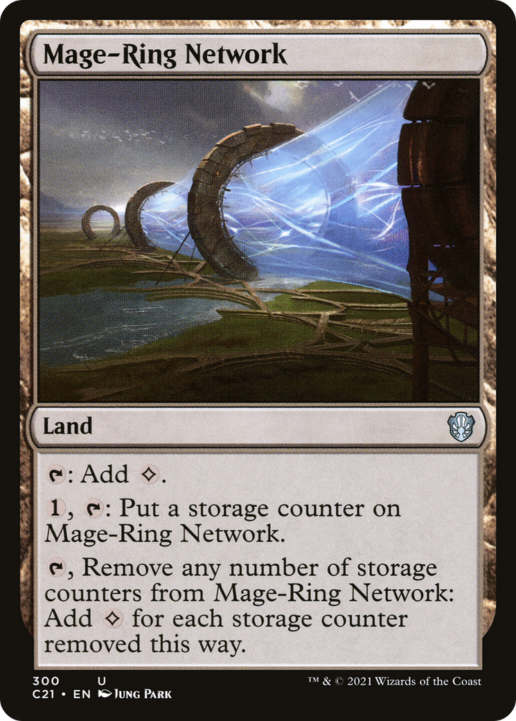 Mage-Ring Network (C21-300) - Commander 2021 - Premium MTG Single from Wizards of the Coast - Just $0.08! Shop now at Game Crave Tournament Store