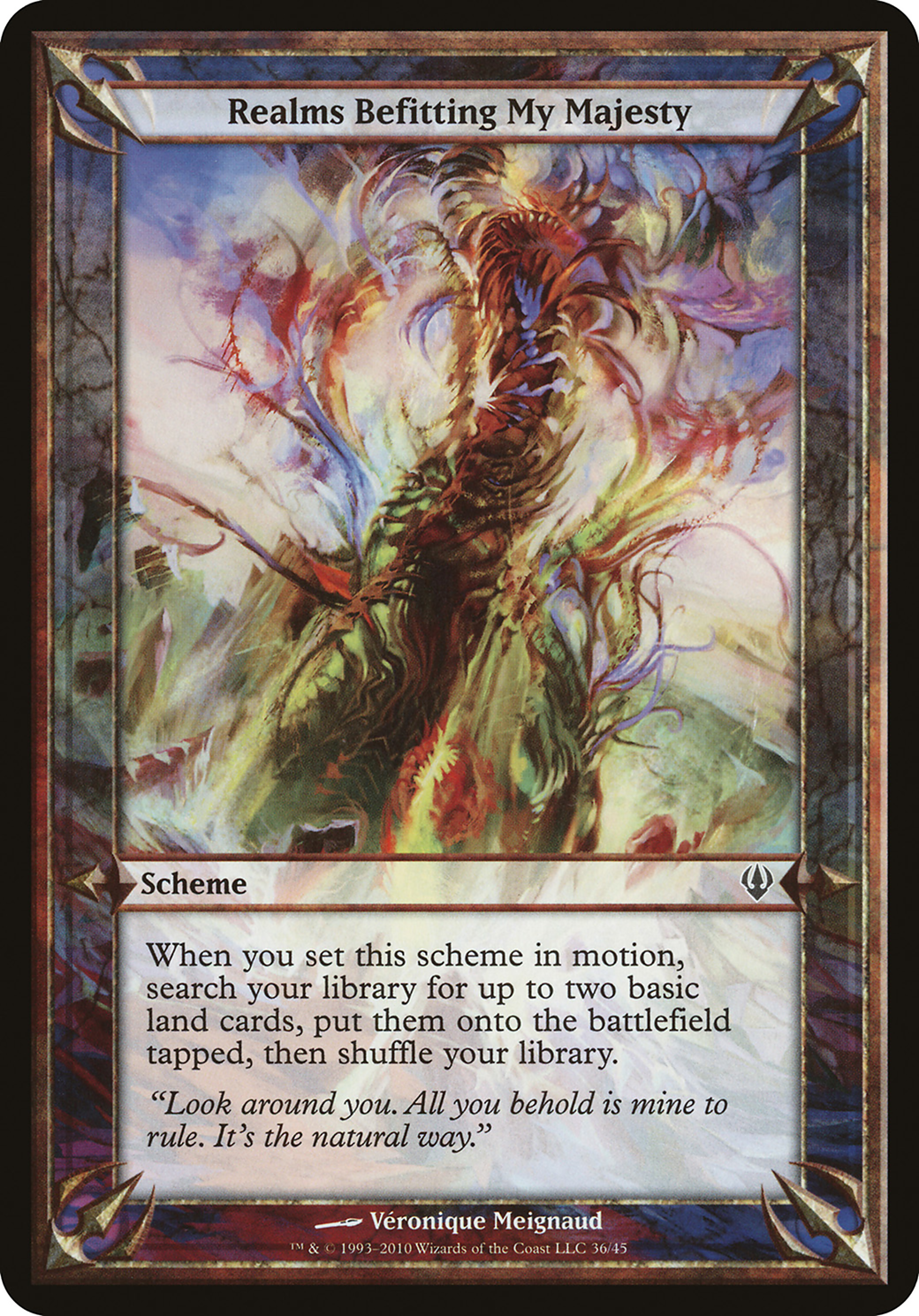 Realms Befitting My Majesty (OARC-36★) - Archenemy Schemes - Premium MTG Single from Wizards of the Coast - Just $0.86! Shop now at Game Crave Tournament Store