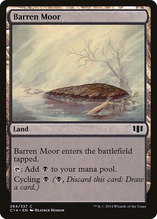 Barren Moor (C14-284) - Commander 2014 - Premium MTG Single from Wizards of the Coast - Just $0.08! Shop now at Game Crave Tournament Store