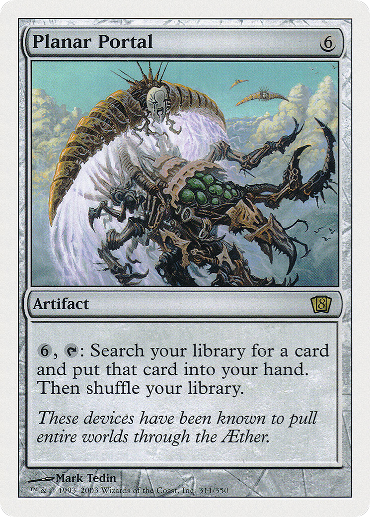 Planar Portal (8ED-311) - Eighth Edition - Premium MTG Single from Wizards of the Coast - Just $0.37! Shop now at Game Crave Tournament Store