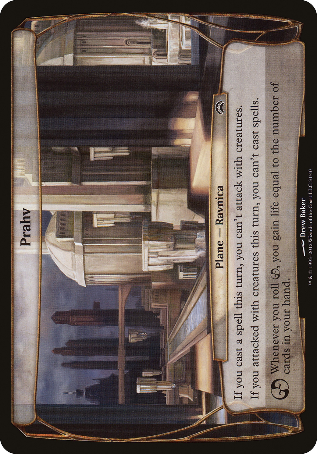 Prahv (OPC2-031) - Planechase 2012 Planes - Premium MTG Single from Wizards of the Coast - Just $0.62! Shop now at Game Crave Tournament Store
