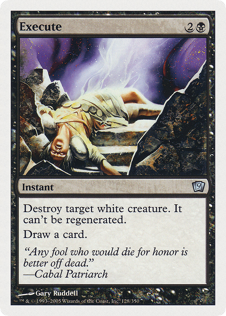 Execute (9ED-128) - Ninth Edition - Premium MTG Single from Wizards of the Coast - Just $0.08! Shop now at Game Crave Tournament Store