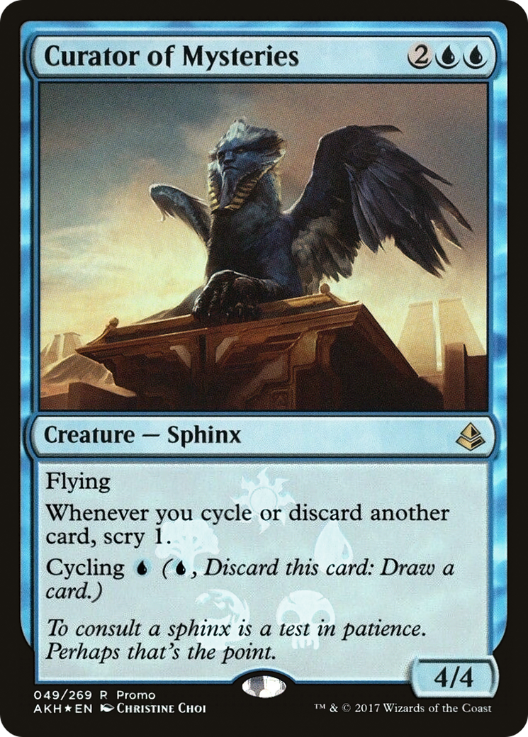 Curator of Mysteries (PRES-049) - Resale Promos Foil - Premium MTG Single from Wizards of the Coast - Just $0.25! Shop now at Game Crave Tournament Store