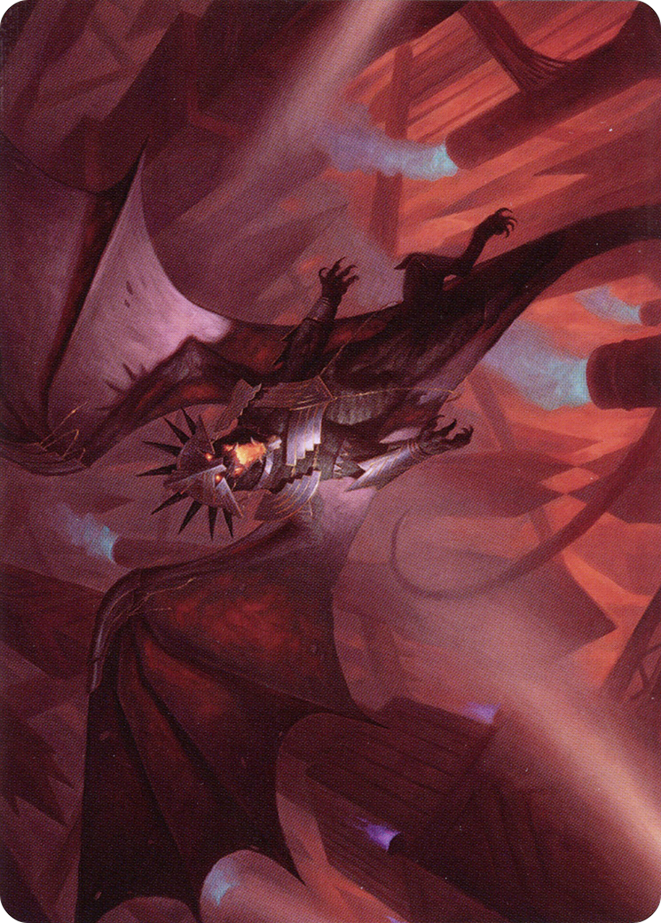 Ziatora, the Incinerator // Ziatora, the Incinerator (ASNC-033) - New Capenna Art Series (Borderless) Foil - Premium MTG Single from Wizards of the Coast - Just $0! Shop now at Game Crave Tournament Store