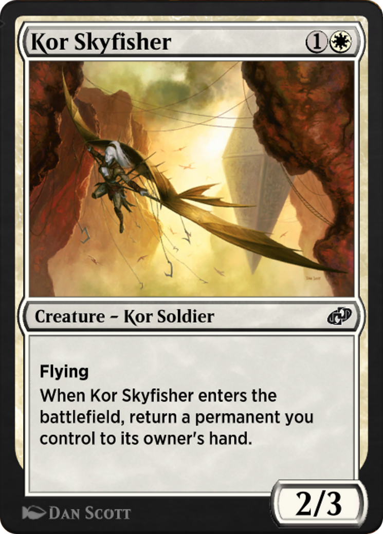 Kor Skyfisher (J21-100) - Jumpstart: Historic Horizons - Premium MTG Single from Wizards of the Coast - Just $0! Shop now at Game Crave Tournament Store