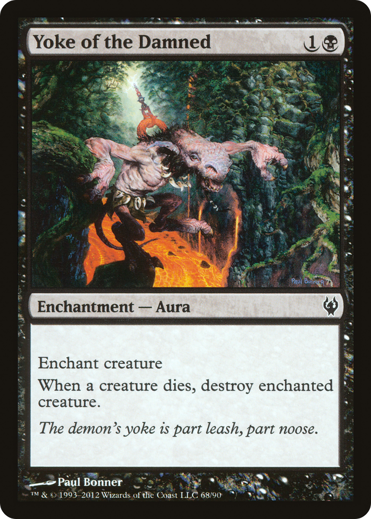 Yoke of the Damned (DDJ-068) - Duel Decks: Izzet vs. Golgari - Premium MTG Single from Wizards of the Coast - Just $0.08! Shop now at Game Crave Tournament Store