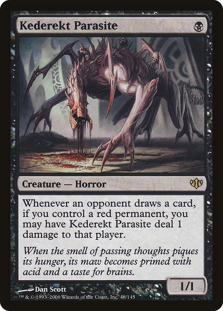 Kederekt Parasite (CON-048) - Conflux - Premium MTG Single from Wizards of the Coast - Just $1.32! Shop now at Game Crave Tournament Store