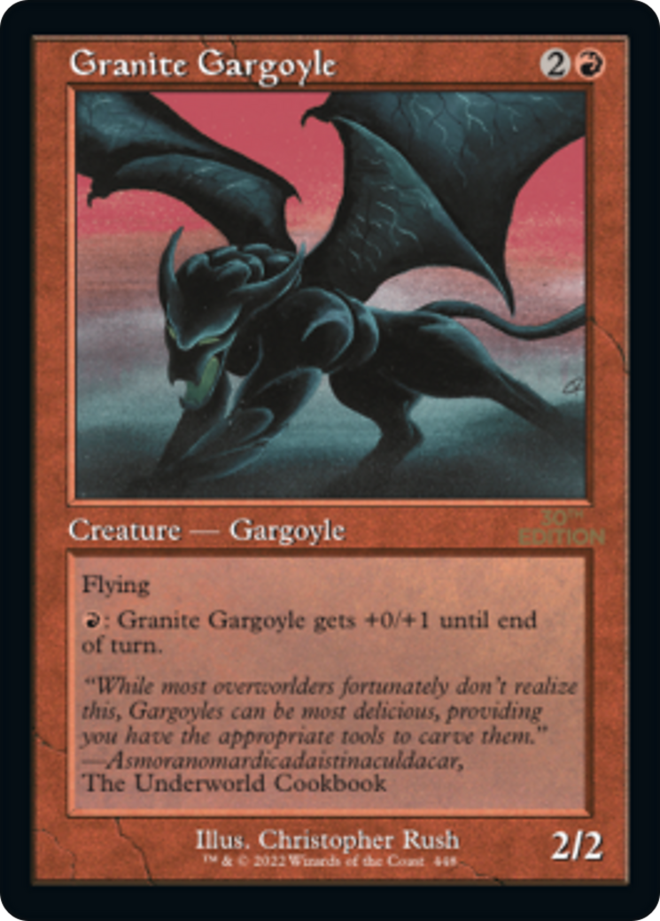 Granite Gargoyle (30A-448) - 30th Anniversary Edition - Premium MTG Single from Wizards of the Coast - Just $79.99! Shop now at Game Crave Tournament Store