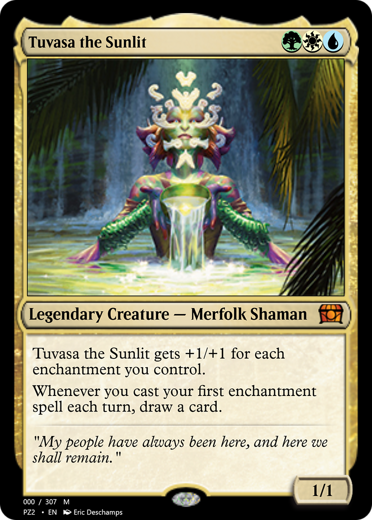 Tuvasa the Sunlit (PZ2-70691) - Treasure Chest - Premium MTG Single from Wizards of the Coast - Just $0! Shop now at Game Crave Tournament Store