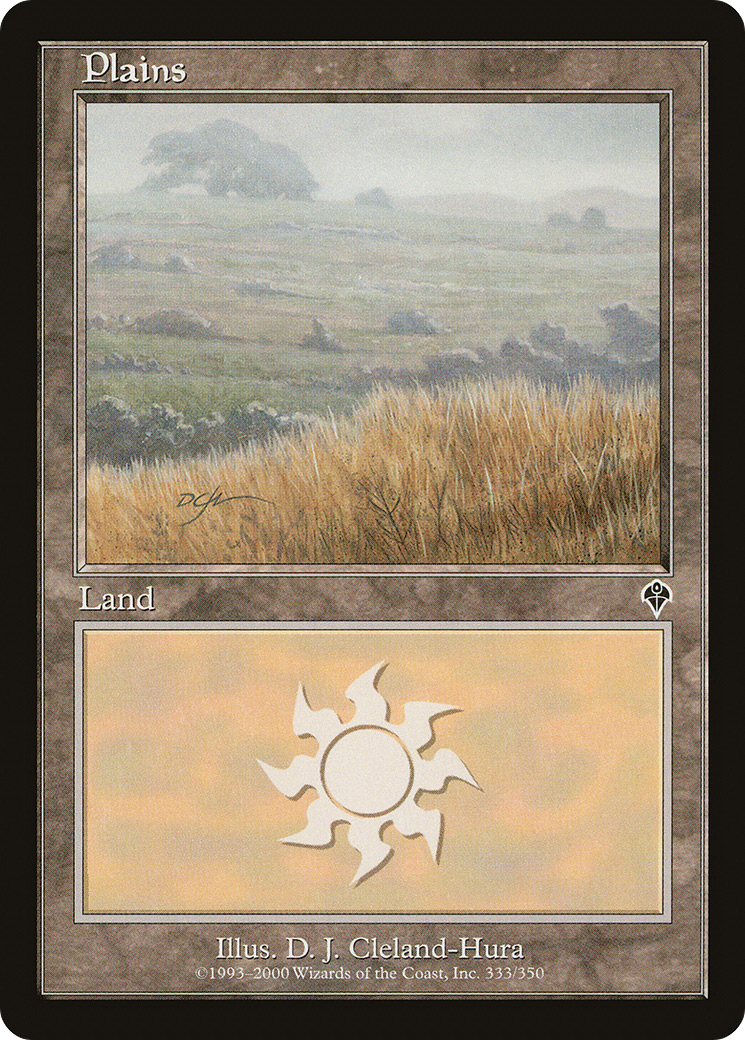 Plains (INV-333) - Invasion Foil - Premium MTG Single from Wizards of the Coast - Just $1.62! Shop now at Game Crave Tournament Store