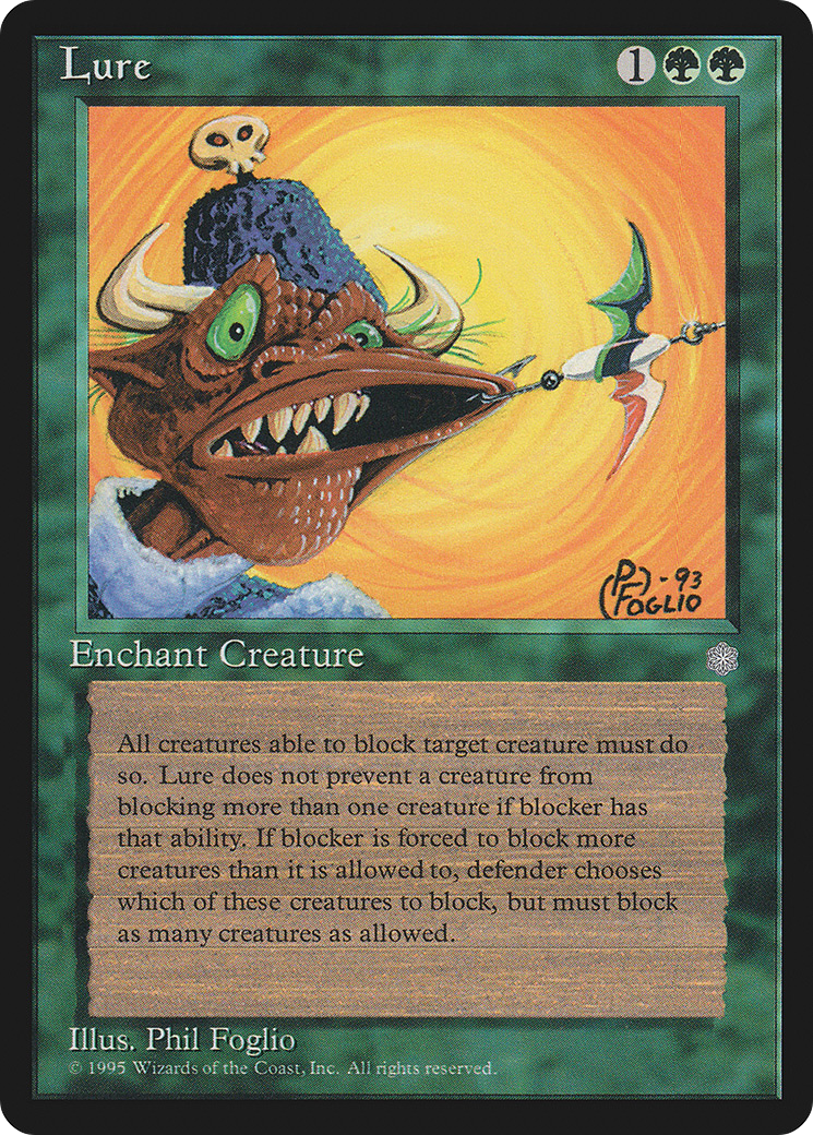 Lure (ICE-253) - Ice Age - Premium MTG Single from Wizards of the Coast - Just $0.25! Shop now at Game Crave Tournament Store