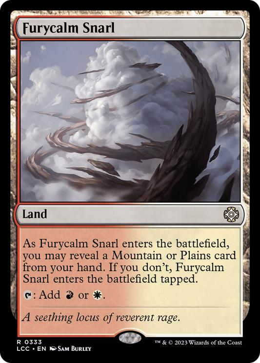 Furycalm Snarl (LCC-333) - The Lost Caverns of Ixalan Commander - Premium MTG Single from Wizards of the Coast - Just $0.08! Shop now at Game Crave Tournament Store