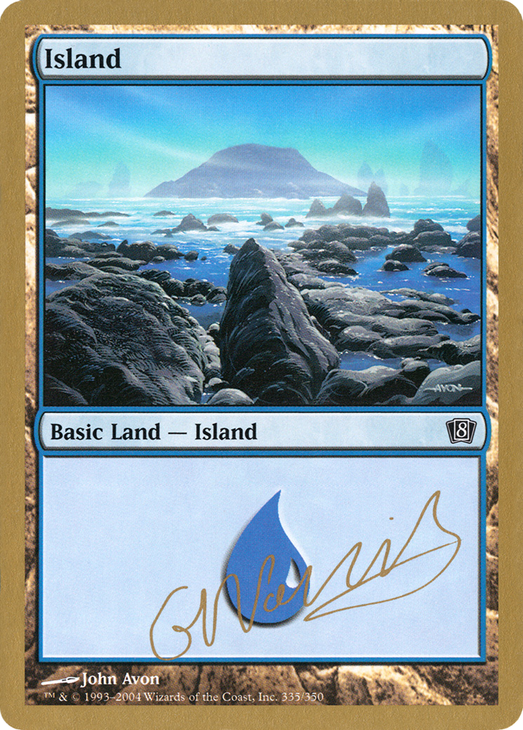 Island (WC04-GN335) - World Championship Decks 2004 - Premium MTG Single from Wizards of the Coast - Just $0.48! Shop now at Game Crave Tournament Store