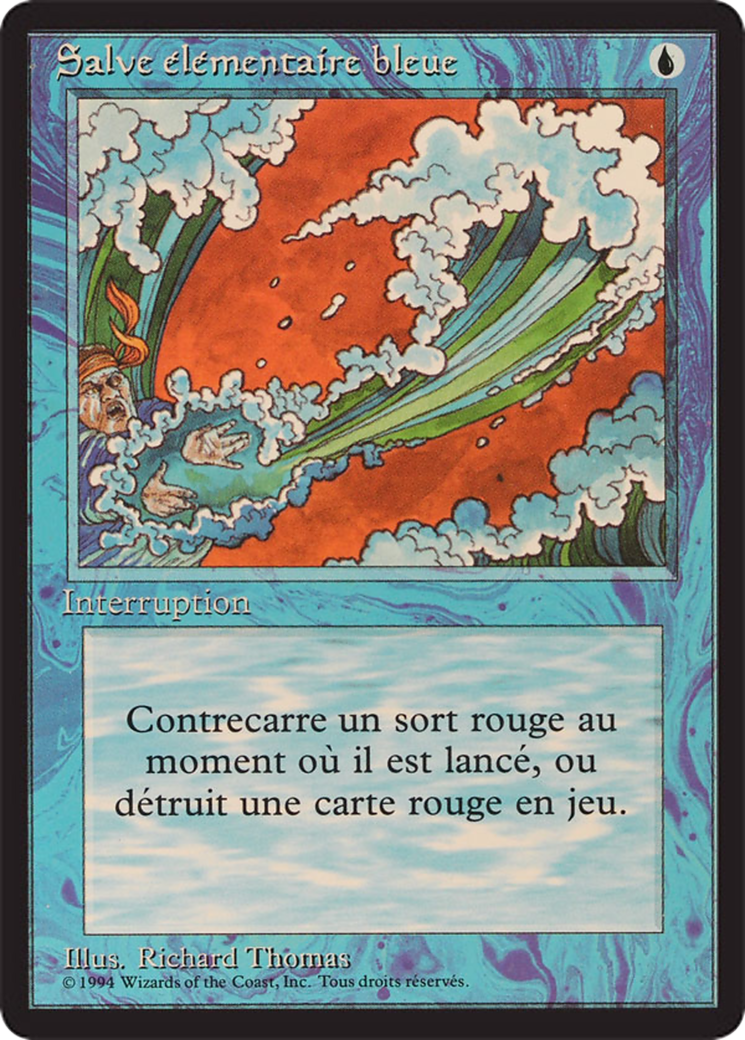 Blue Elemental Blast (FBB-049) - Foreign Black Border - Premium MTG Single from Wizards of the Coast - Just $9.19! Shop now at Game Crave Tournament Store