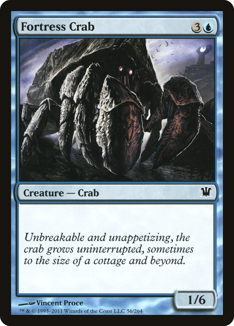 Fortress Crab (ISD-056) - Innistrad Foil - Premium MTG Single from Wizards of the Coast - Just $0.08! Shop now at Game Crave Tournament Store