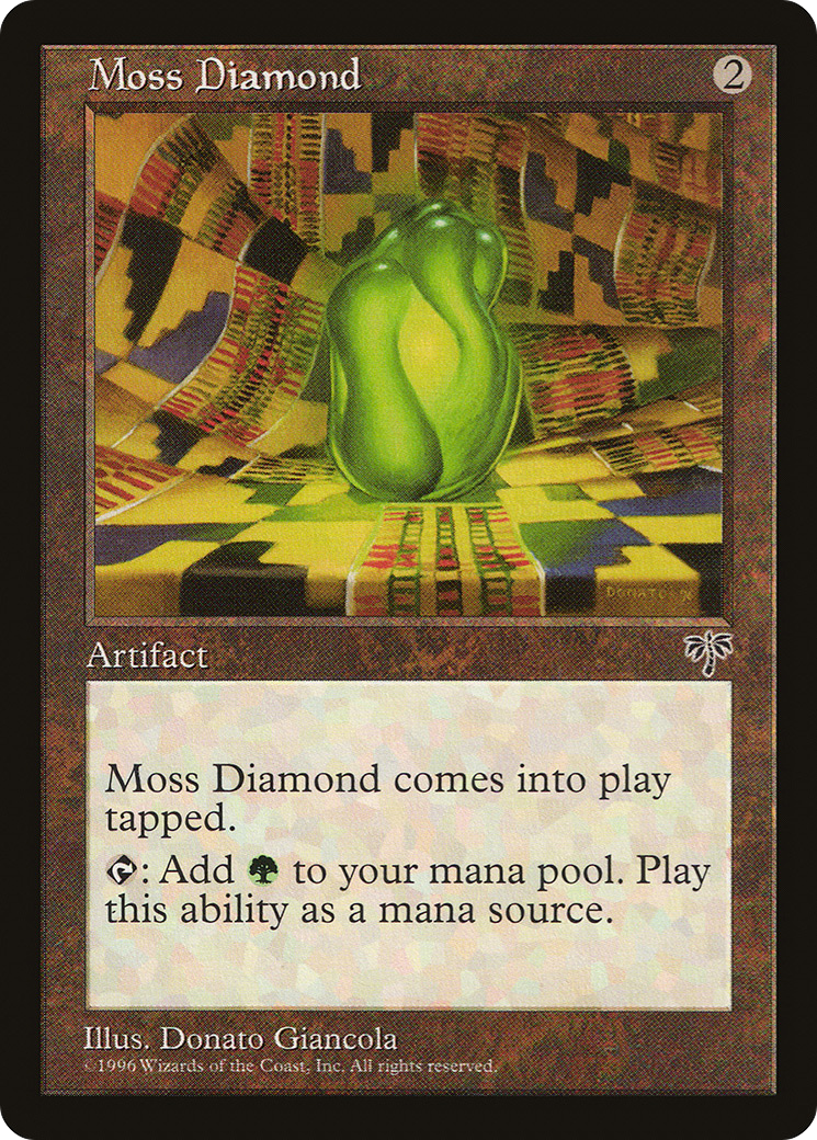Moss Diamond (MIR-312) - Mirage - Premium MTG Single from Wizards of the Coast - Just $0.12! Shop now at Game Crave Tournament Store