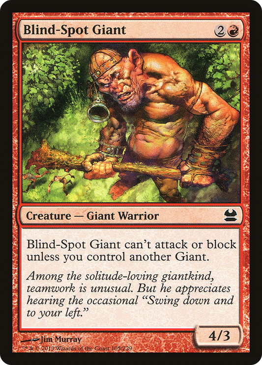 Blind-Spot Giant (MMA-105) - Modern Masters Foil - Premium MTG Single from Wizards of the Coast - Just $0.09! Shop now at Game Crave Tournament Store