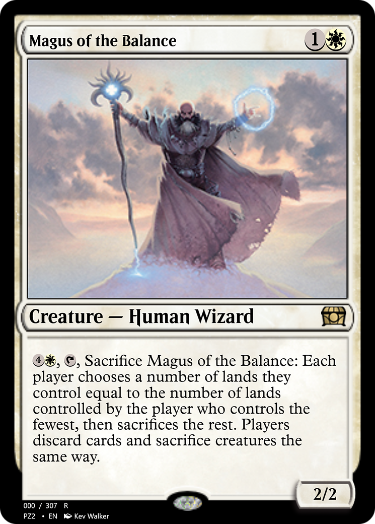 Magus of the Balance (PZ2-70677) - Treasure Chest - Premium MTG Single from Wizards of the Coast - Just $0! Shop now at Game Crave Tournament Store