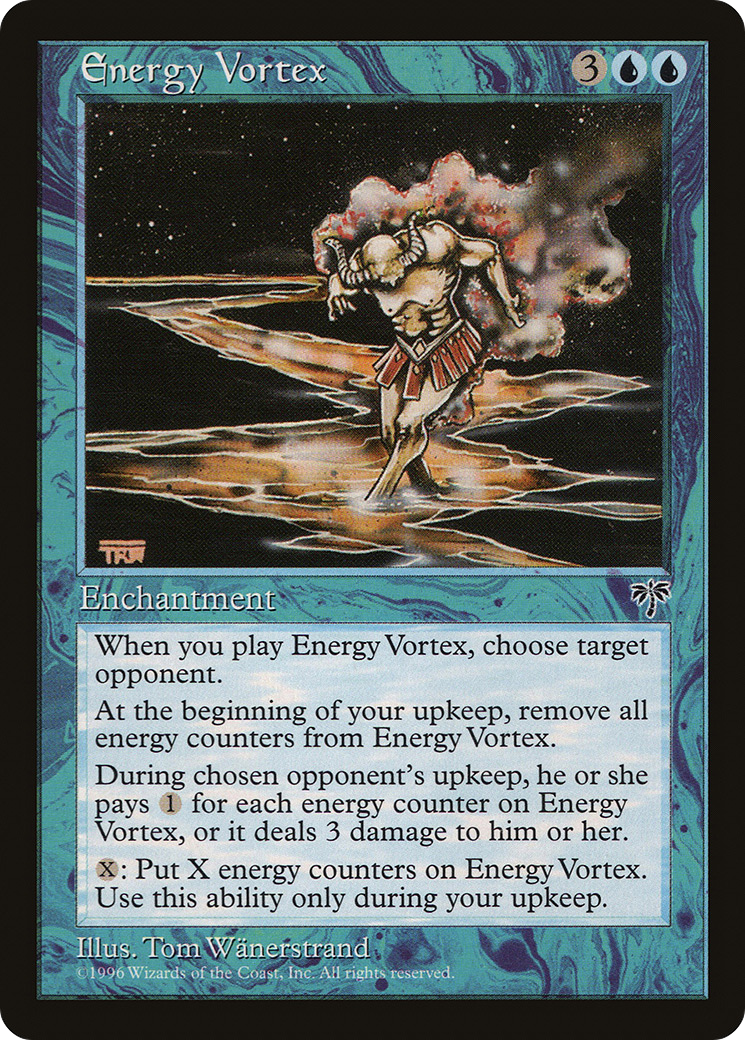 Energy Vortex (MIR-064) - Mirage - Premium MTG Single from Wizards of the Coast - Just $0.17! Shop now at Game Crave Tournament Store