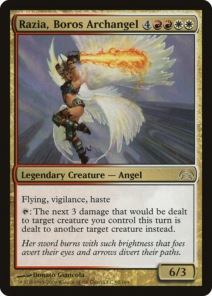 Razia, Boros Archangel (HOP-092) - Planechase - Premium MTG Single from Wizards of the Coast - Just $0.13! Shop now at Game Crave Tournament Store