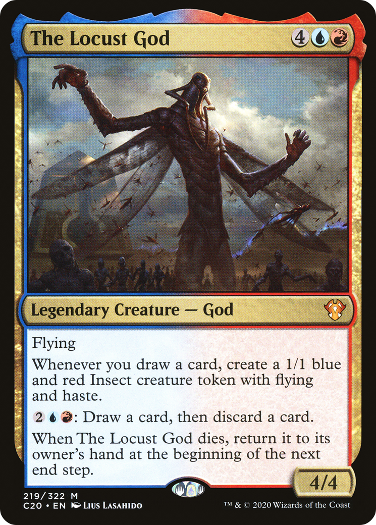 The Locust God (C20-219) - Commander 2020 - Premium MTG Single from Wizards of the Coast - Just $3.11! Shop now at Game Crave Tournament Store