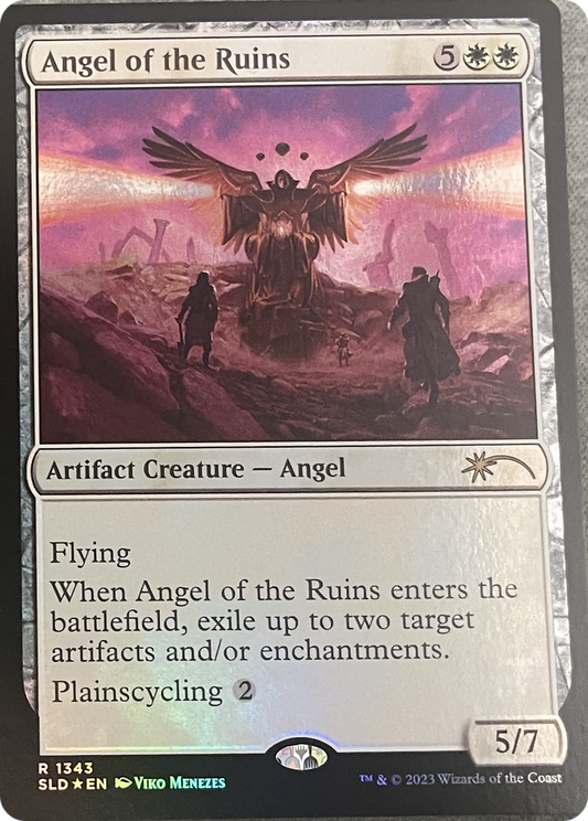Angel of the Ruins (SLD-1343) - Secret Lair Drop Foil - Premium MTG Single from Wizards of the Coast - Just $0.61! Shop now at Game Crave Tournament Store