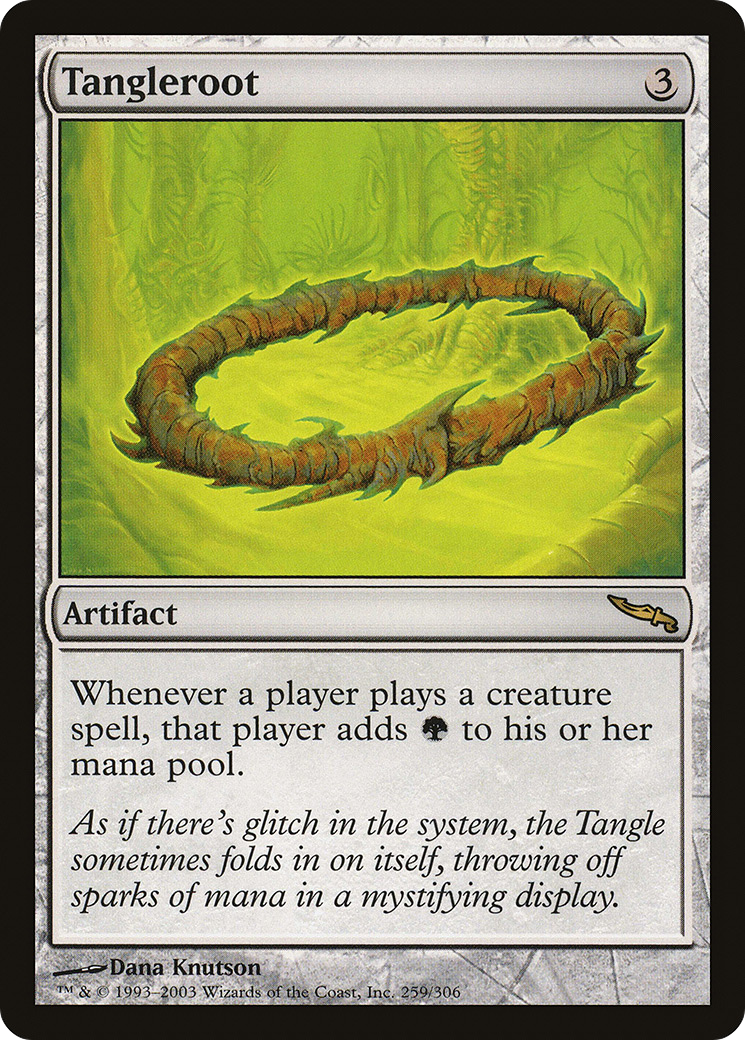 Tangleroot (MRD-259) - Mirrodin Foil - Premium MTG Single from Wizards of the Coast - Just $4.95! Shop now at Game Crave Tournament Store