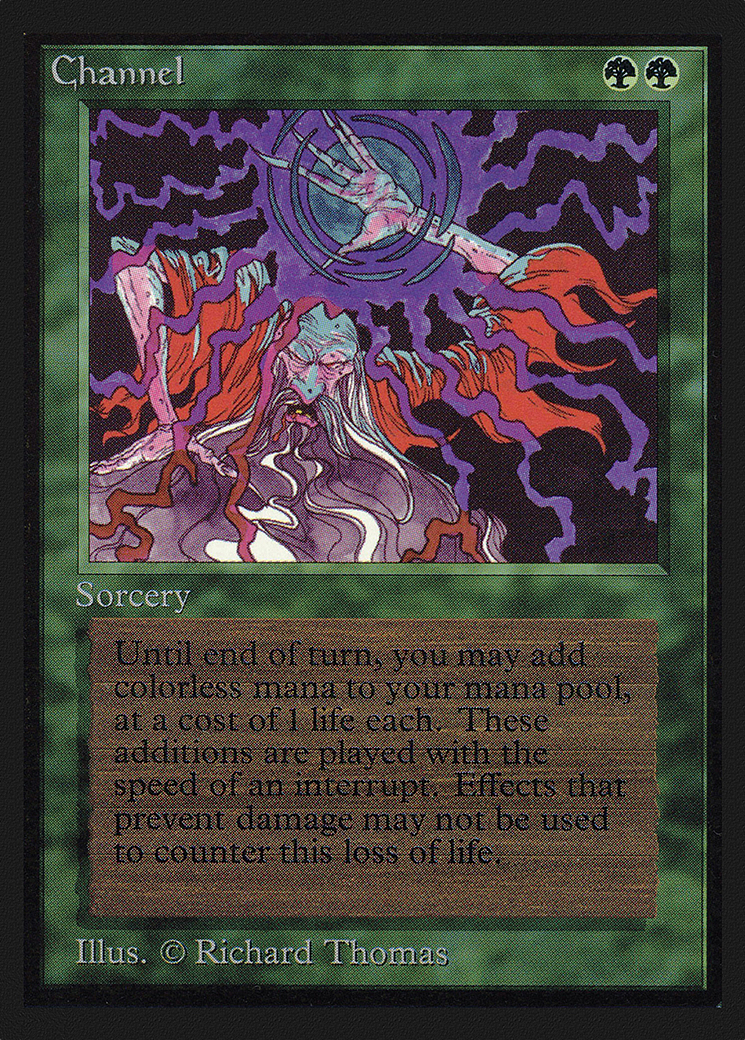 Channel (CED-189) - Collectors' Edition - Premium MTG Single from Wizards of the Coast - Just $1.45! Shop now at Game Crave Tournament Store
