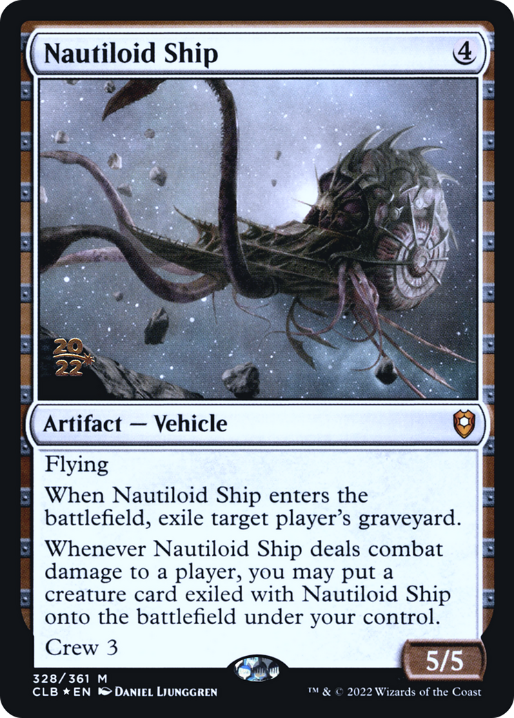 Nautiloid Ship (PCLB-328S) - Battle for Baldur's Gate Promos Foil - Premium MTG Single from Wizards of the Coast - Just $15.81! Shop now at Game Crave Tournament Store