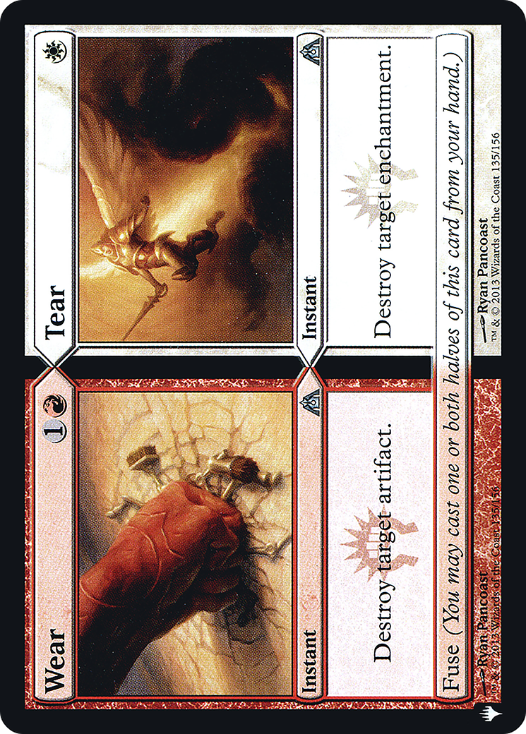 Wear // Tear (FMB1-097) - Mystery Booster Retail Edition Foils Foil - Premium MTG Single from Wizards of the Coast - Just $0.74! Shop now at Game Crave Tournament Store