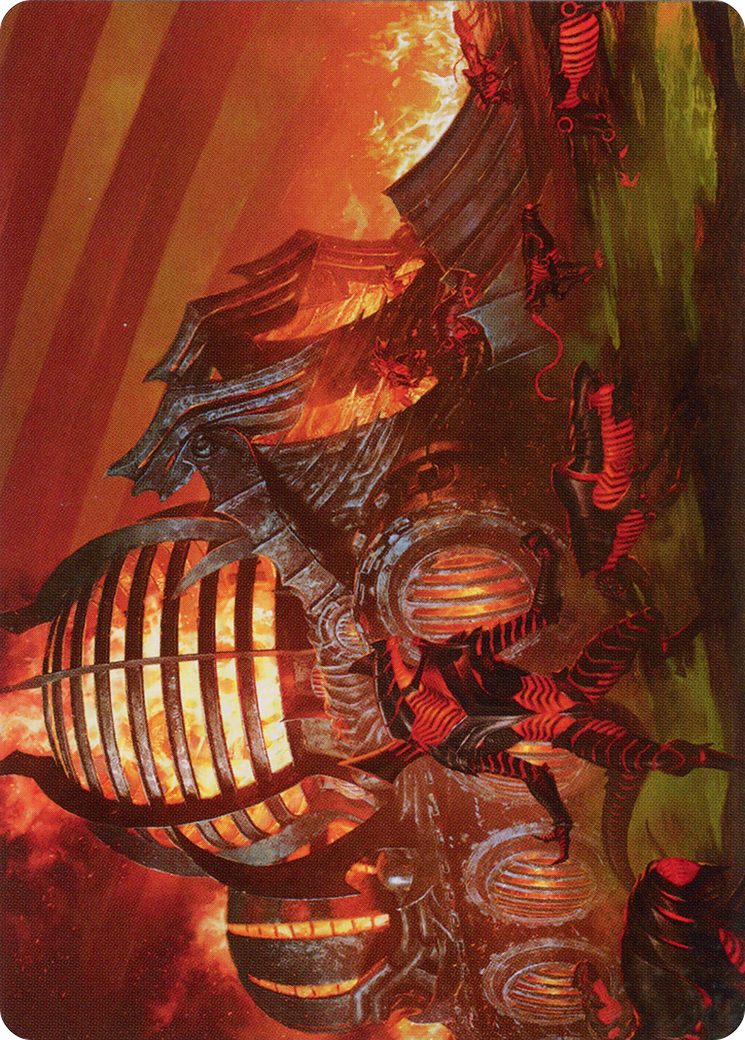 Urabrask's Forge // Urabrask's Forge (AONE-037) - Phyrexia: All Will Be One Art Series (Borderless) - Premium MTG Single from Wizards of the Coast - Just $0! Shop now at Game Crave Tournament Store