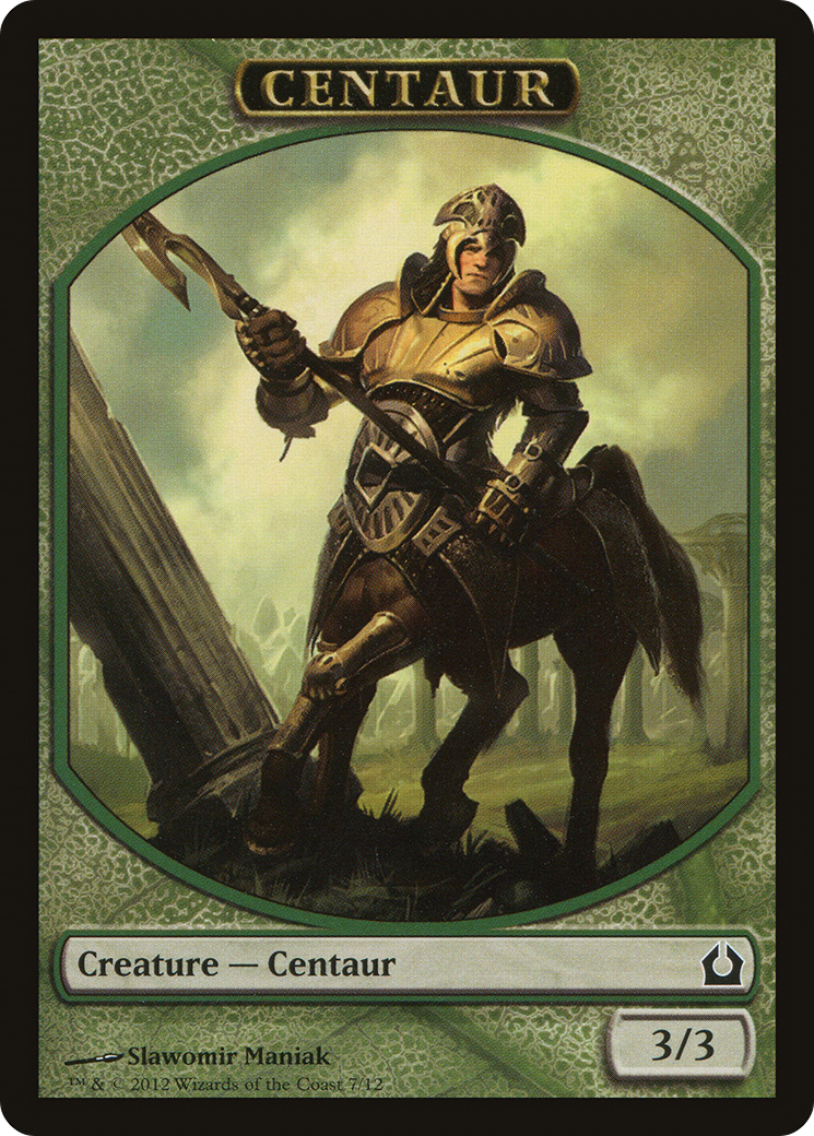 Centaur (TRTR-007) - Return to Ravnica Tokens - Premium MTG Single from Wizards of the Coast - Just $0.08! Shop now at Game Crave Tournament Store