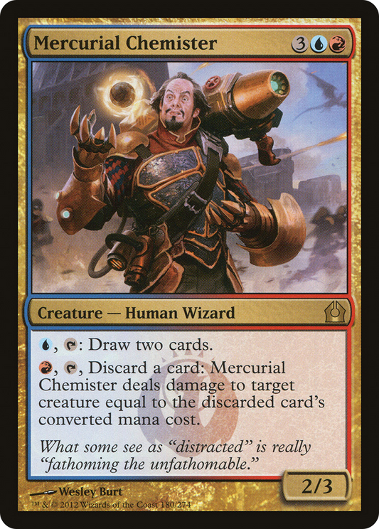 Mercurial Chemister (RTR-180) - Return to Ravnica - Premium MTG Single from Wizards of the Coast - Just $0.08! Shop now at Game Crave Tournament Store