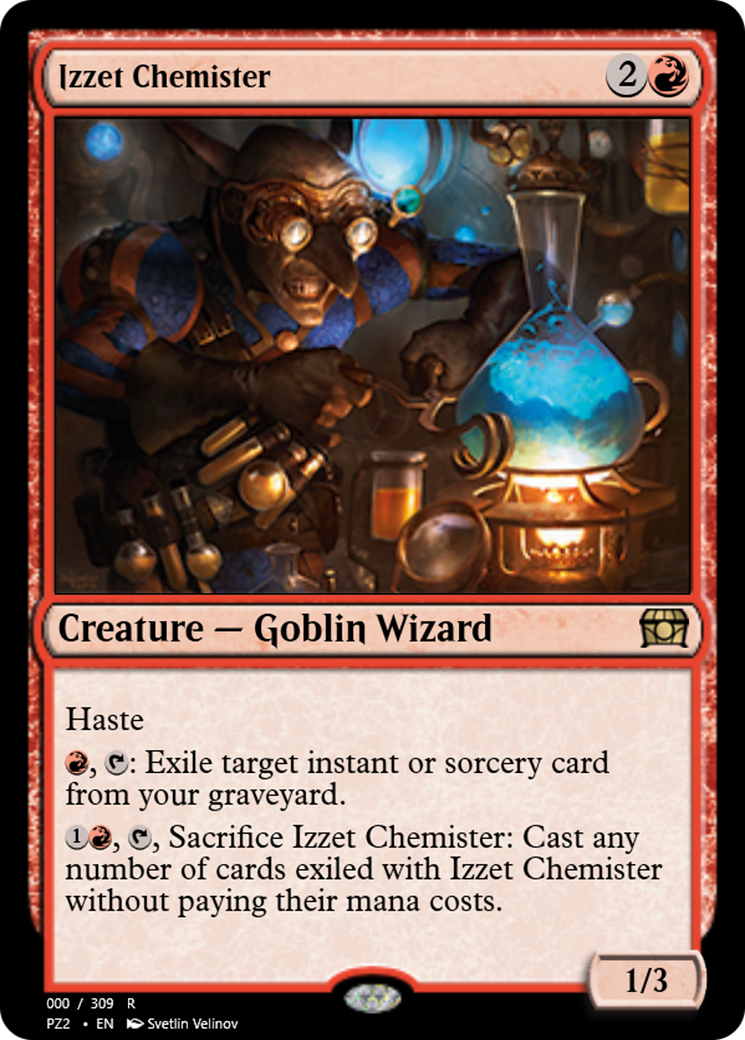 Izzet Chemister (PZ2-65741) - Treasure Chest Foil - Premium MTG Single from Wizards of the Coast - Just $0! Shop now at Game Crave Tournament Store