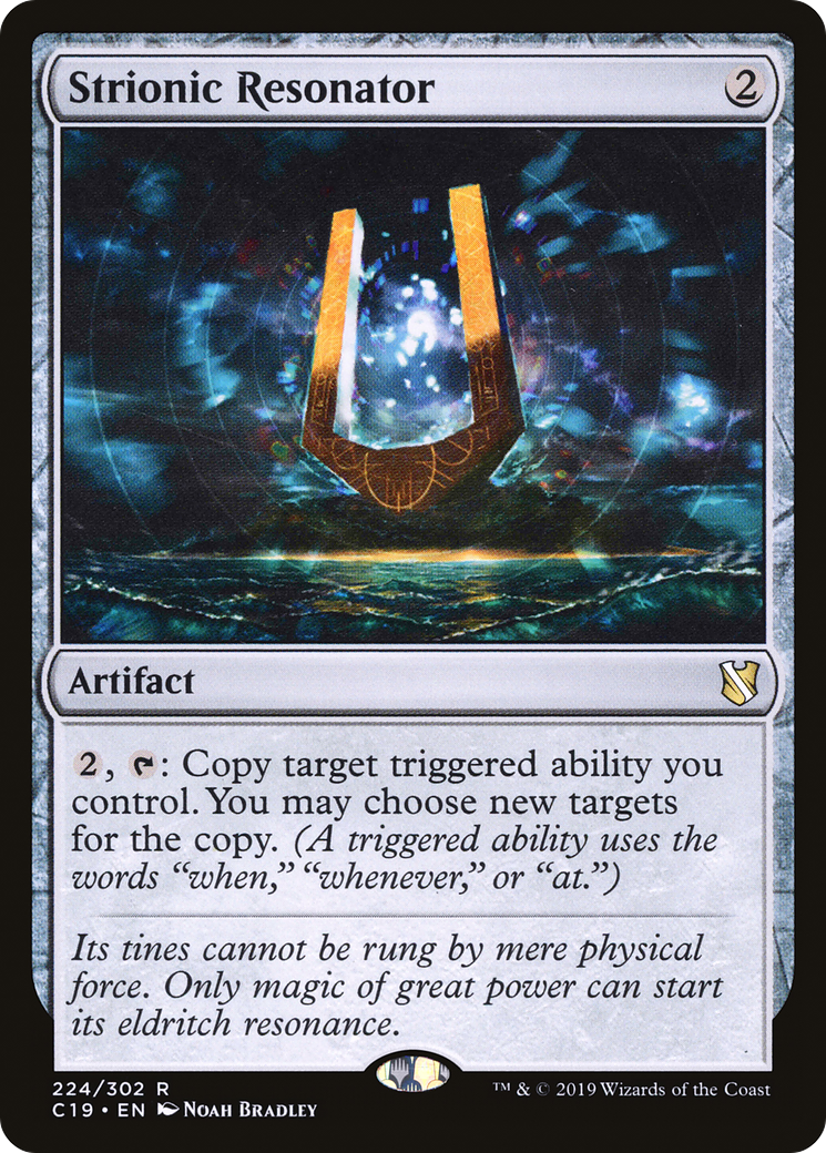 Strionic Resonator (C19-224) - Commander 2019 - Premium MTG Single from Wizards of the Coast - Just $1! Shop now at Game Crave Tournament Store