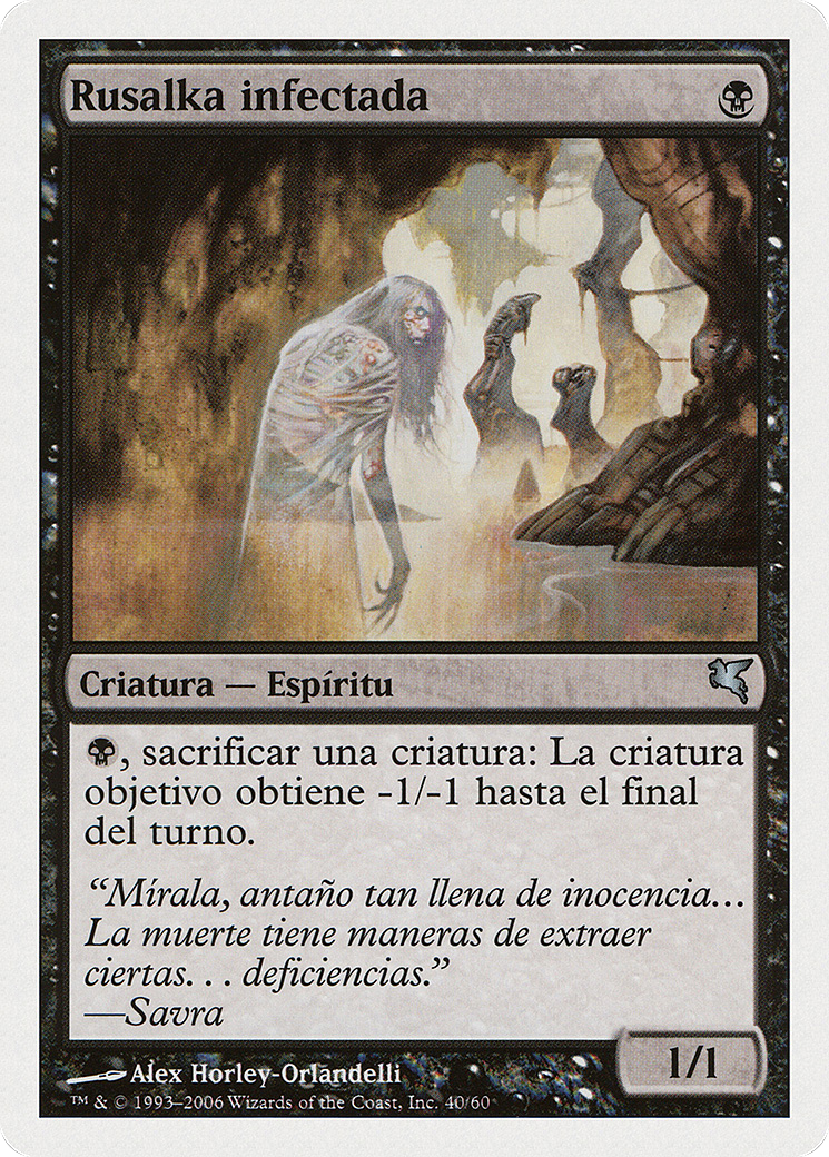 Plagued Rusalka (PSAL-F40) - Salvat 2005 - Premium MTG Single from Wizards of the Coast - Just $0! Shop now at Game Crave Tournament Store