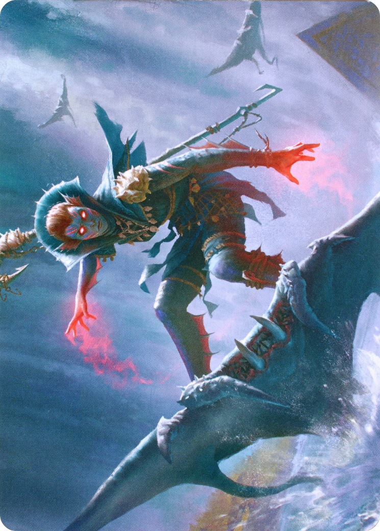Umara Mystic // Umara Mystic (AZNR-080) - Zendikar Rising Art Series (Borderless) Foil - Premium MTG Single from Wizards of the Coast - Just $0! Shop now at Game Crave Tournament Store