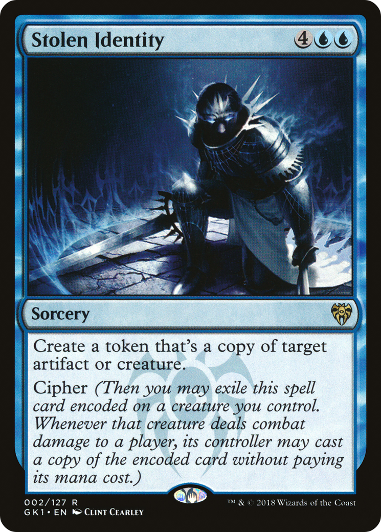Stolen Identity (GK1-002) - GRN Guild Kit - Premium MTG Single from Wizards of the Coast - Just $0.08! Shop now at Game Crave Tournament Store