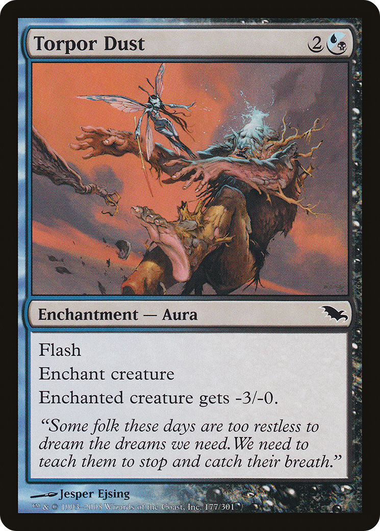 Torpor Dust (SHM-177) - Shadowmoor - Premium MTG Single from Wizards of the Coast - Just $0.08! Shop now at Game Crave Tournament Store