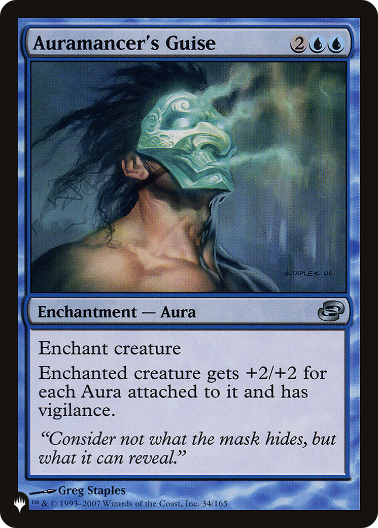 Auramancer's Guise (PLIST-1247) - The List - Premium MTG Single from Wizards of the Coast - Just $0.55! Shop now at Game Crave Tournament Store
