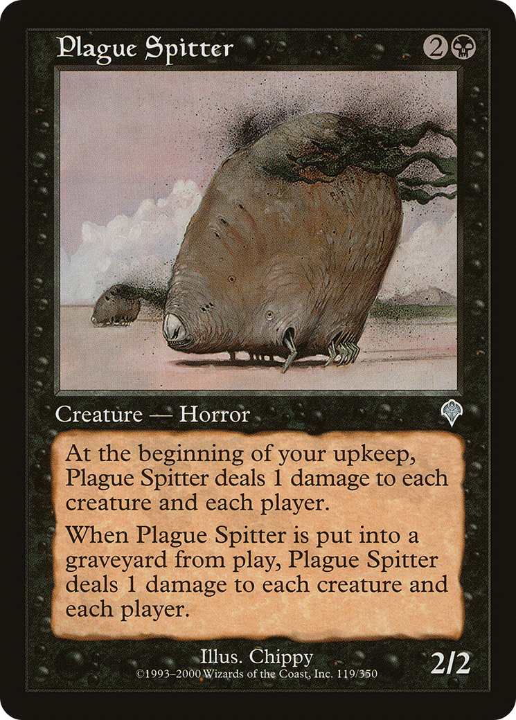 Plague Spitter (INV-119) - Invasion - Premium MTG Single from Wizards of the Coast - Just $0.31! Shop now at Game Crave Tournament Store